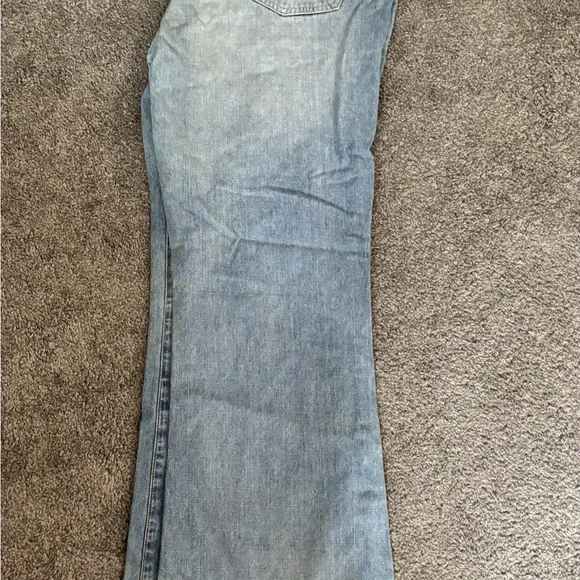 Abercrombie & Fitch High Rise Blue Jeans - Picture 3 of 4